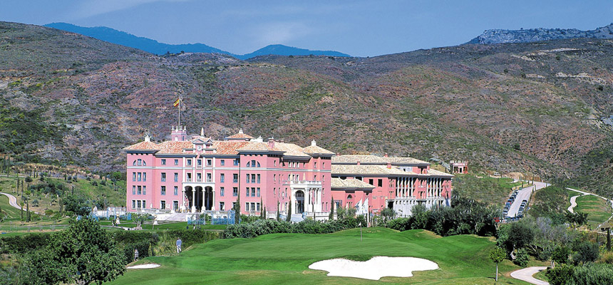 Villa Padierna Palace Hotel, Mijas, Costa del Sol, Spain. Golf Planet Holidays.