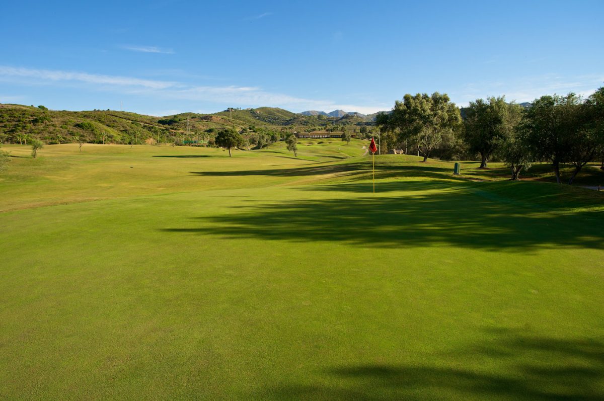 The tenth hole at Marbella Golf and Country Club, Spain