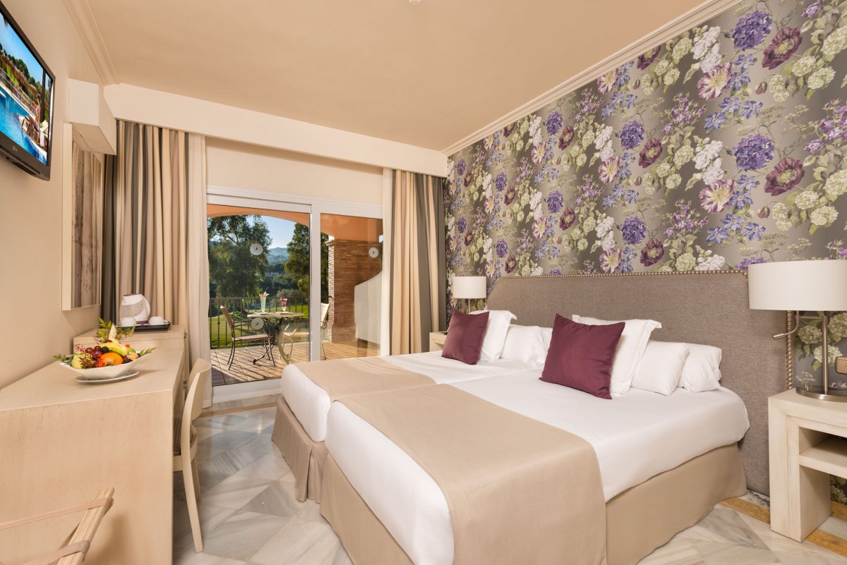 A twin room at the La Cala Golf Resort Hotel, Mijas, Costa del Sol, Spain. Golf Planet Holidays.