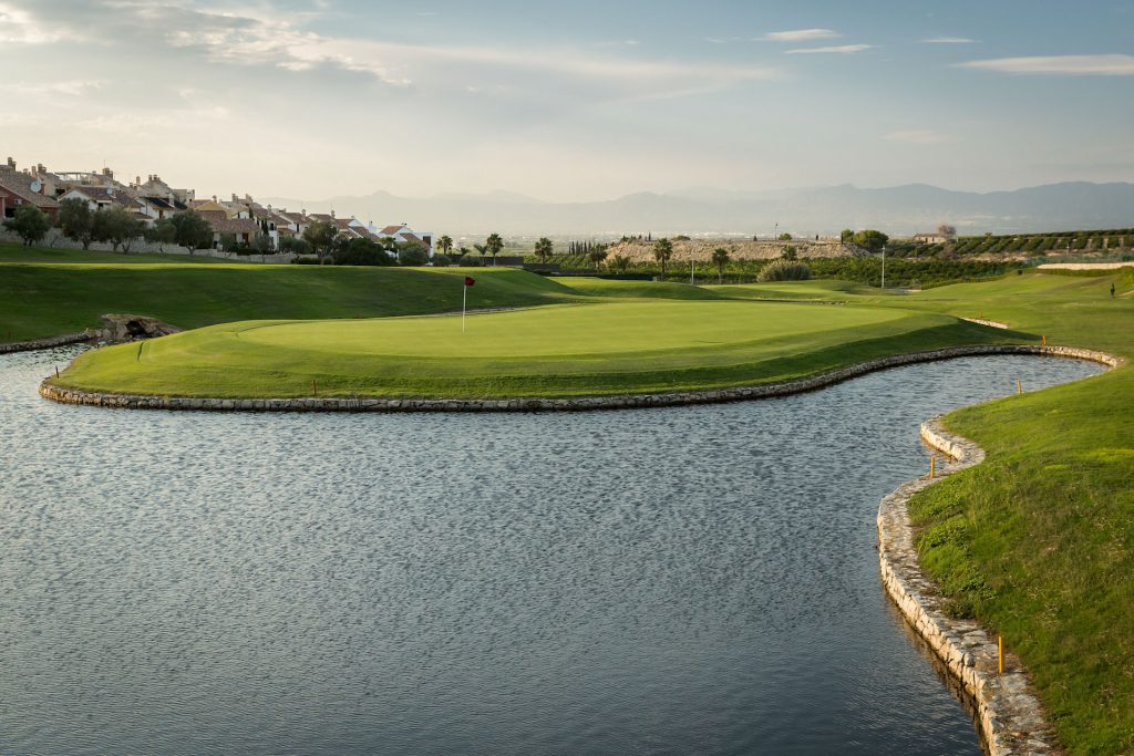 Lots of challenges at La Finca Golf Course, Alicante, Spain