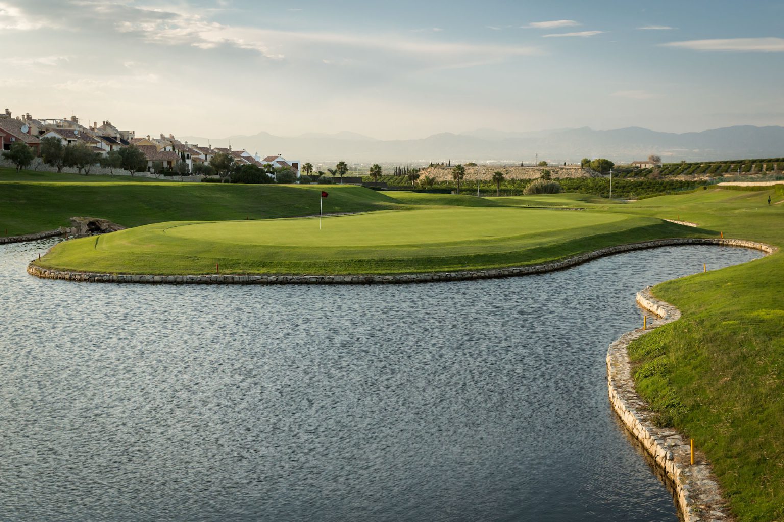 Lots of challenges at La Finca Golf Course, Alicante, Spain