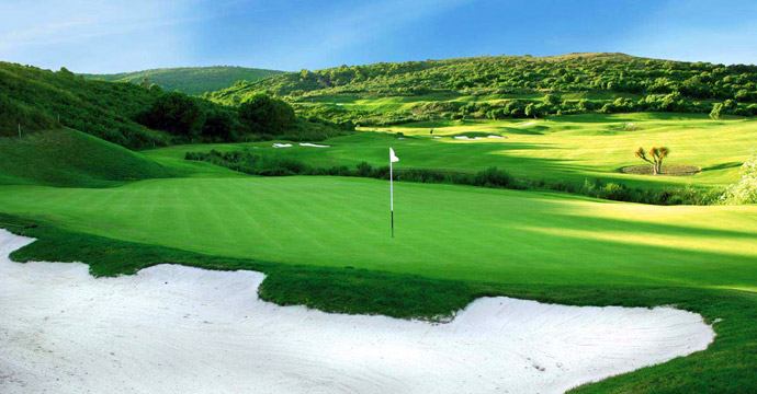 Panoroma at La Reserva de Sotogrande Golf Course. Costa del Sol, Spain. Golf Planet Holidays.