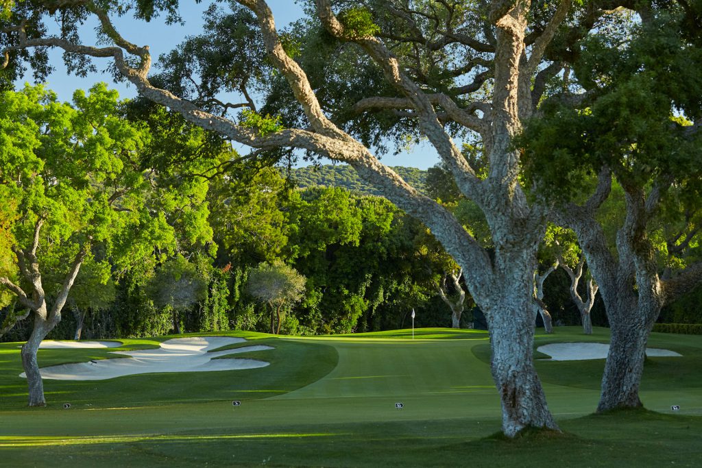 Stunning setting at Valderrama Golf Course, Costa del Sol, Spain. Golf Planet Holidays.