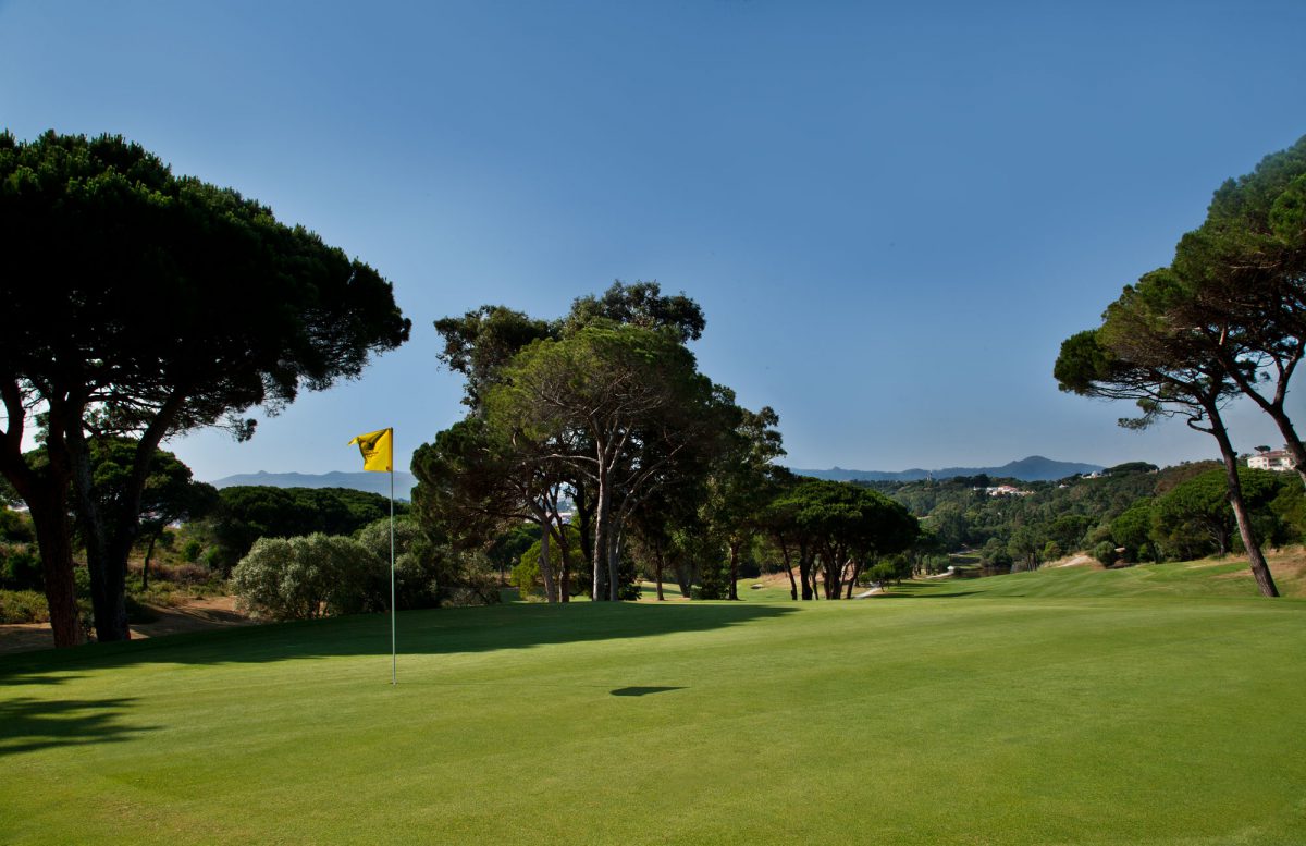 Calm surroundings at Estoril Golf Club, near Lisbon, Portugal