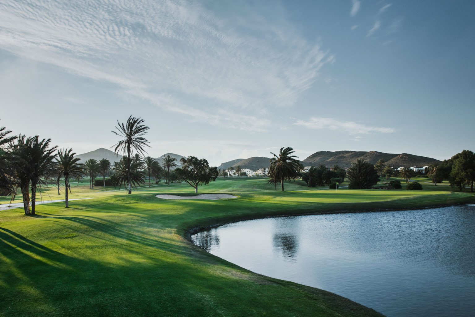 The La Manga courses are kept in immaculate condition n Spain