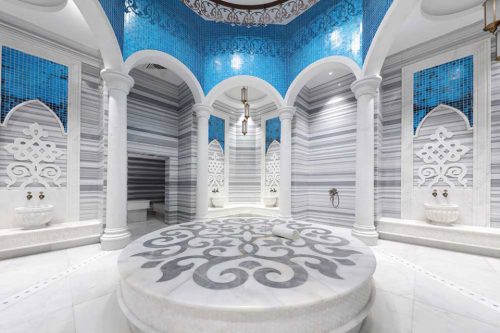The spa at Sueno Hotel Deluxe, Belek, Turkey