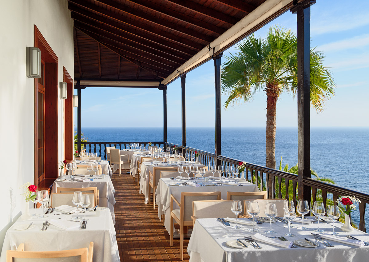 Fine dining at Hotel Jardin Tecina, La Gomera, Canary Islands