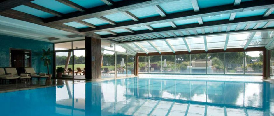 The indoor pool at Sueno Golf Hotel, Belek, Turkey