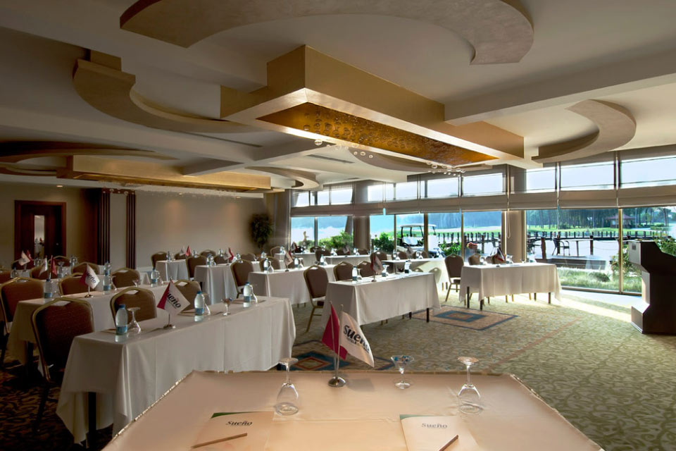 Presentation room at Sueno Golf Hotel, Belek, Turkey