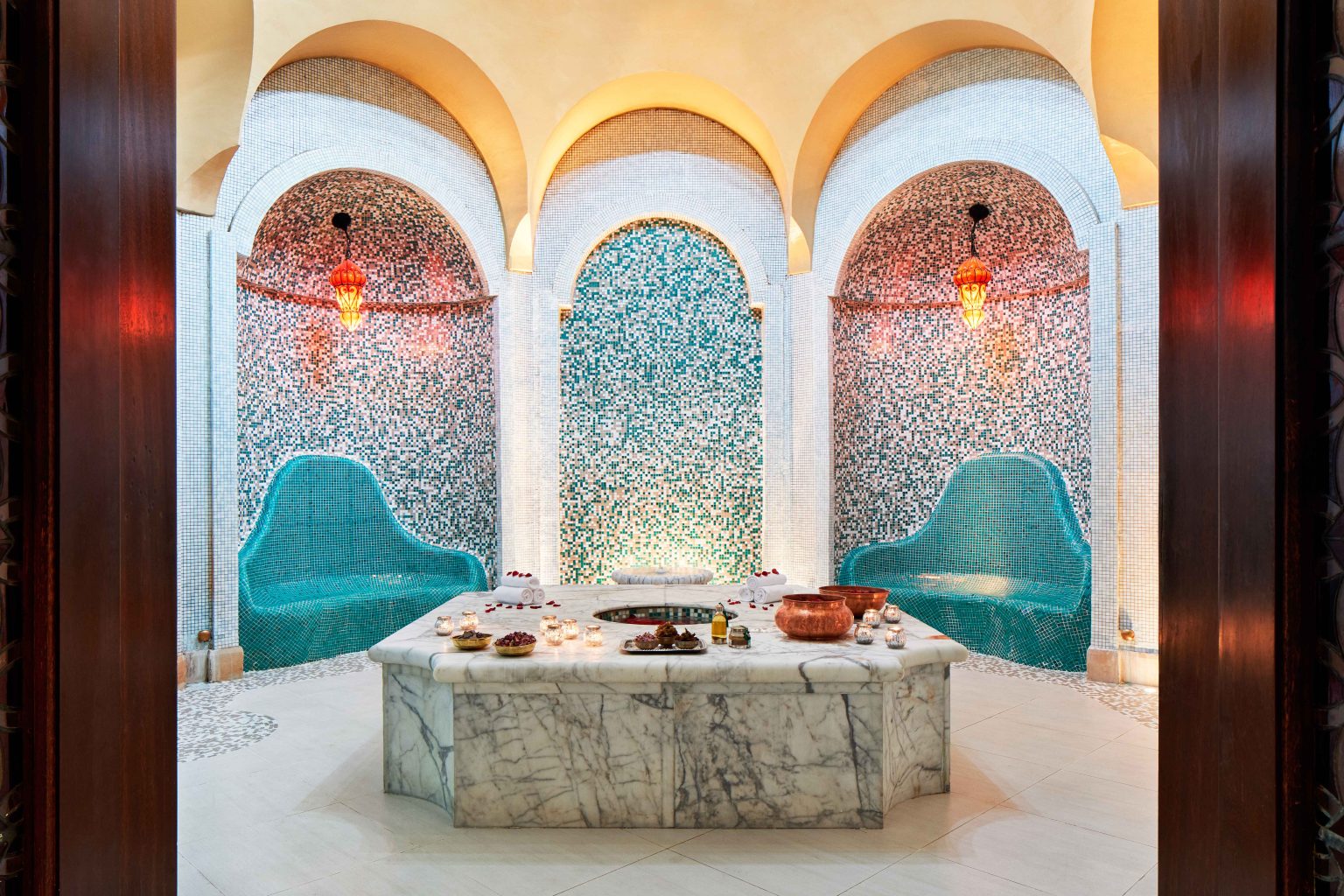 The spa at Mazagan Beach and Golf Resort, Casablanca, Morocco