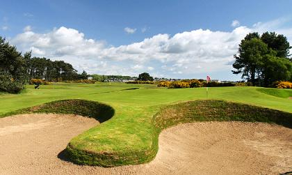 Carnoustie Links Golf Course, Angus, Scotland. Golf Planet Holidays