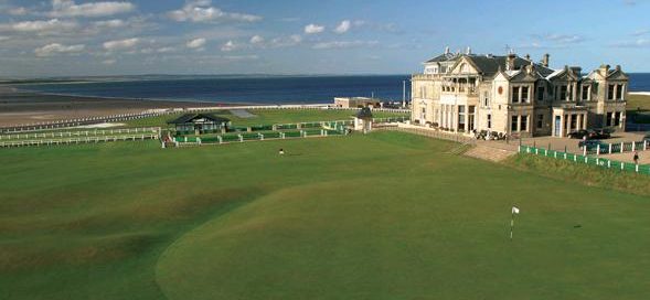 Possibly the most famous golf course in the world, The Old Course at St Andrews. Scotland