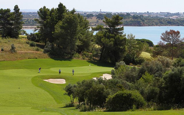 Lagos in the distance at Palmares Golf course, Portugal