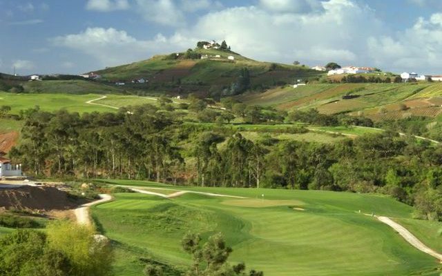 Overview of CampoReal Golf Club, near Lisbon, Portugal