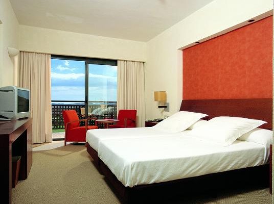 A double bedroom at hotel Valle del Este, Murcia, Spain