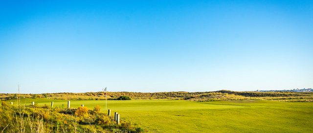 Heading to the green at Palmares Golf course, Lagos, Portugal