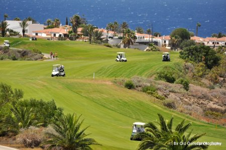 Buggies allowed at Amarilla Golf Course, Tenerife