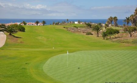 Great greens at Amarilla Golf Course, Tenerife