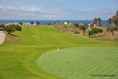 Great greens at Amarilla Golf Course, Tenerife