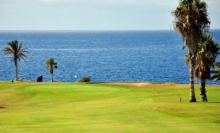 Out to sea at Amarilla Golf Course, Tenerife