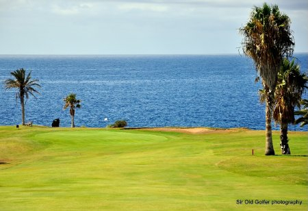 Out to sea at Amarilla Golf Course, Tenerife