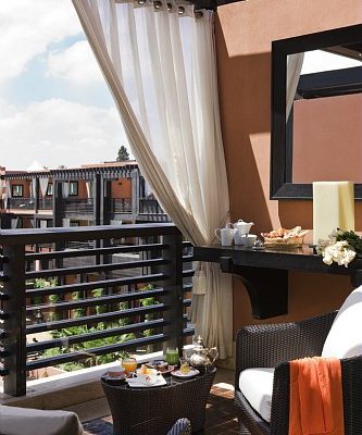Room with a view at Hotel and Ryads Barriere Le Naoura, Marrakech, Morocco