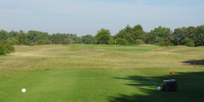Par three at Royal Zoute Golf Club, near Bruges, Belgium