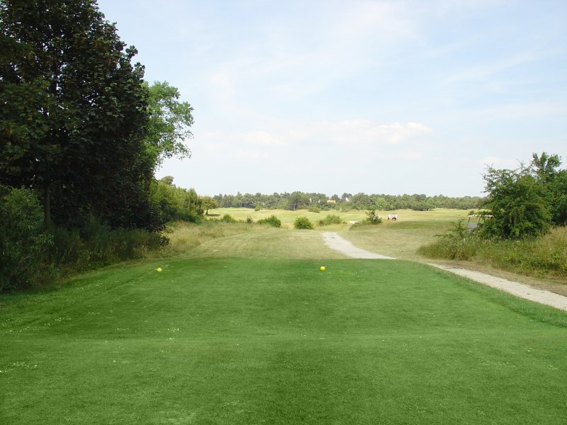 Ready to play at Royal Zoute golf club, near Bruges, Belgium