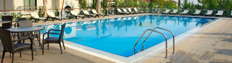 The outdoor pool at Korineum Golf and Beach Resort, North Cyprus