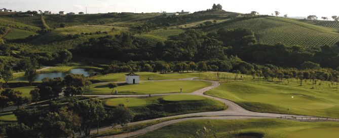 Testing layout at CampoReal Golf Club, near Lisbon, Portugal