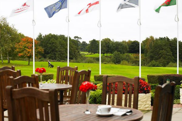 By the golf courses at Marriott Forest of Arden Hotel & Country Club Hotel, near Birmingham, England. Golf Planet Holidays