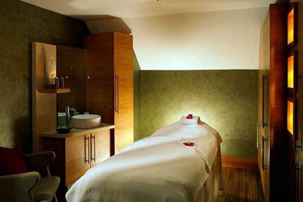The spa at Marriott Forest of Arden Hotel & Country Club Hotel, near Birmingham, England. Golf Planet Holidays