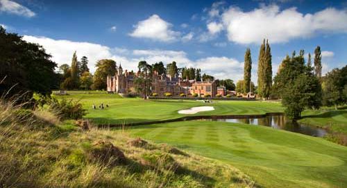 The beautiful setting of Rolls of Monmouth Golf Course, Wales. Golf Planet Holidays
