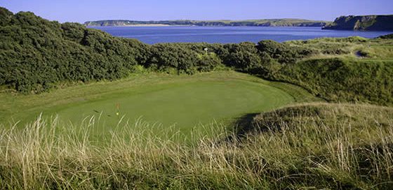 Tenby Golf Club Golf Course, Wales. Golf Planet Holidays