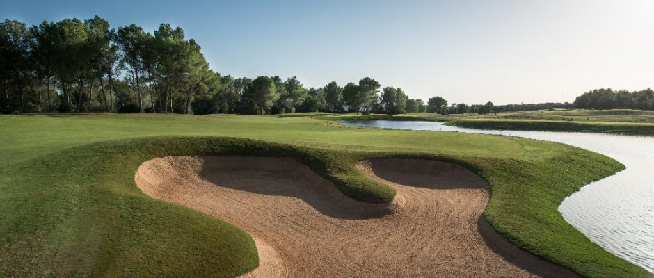 Leave this bunker as manicured as you found it at T Golf and Country Club, Palma, Mallorca