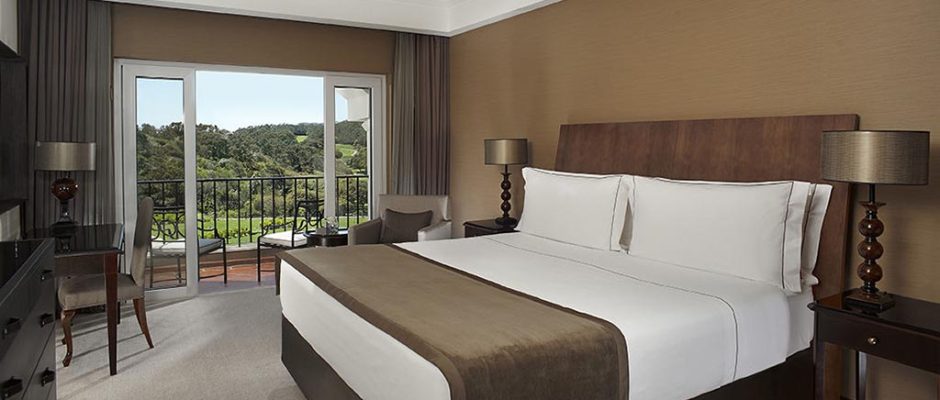 Large bedrooms at Penha Longa Resort, near Lisbon, Portugal
