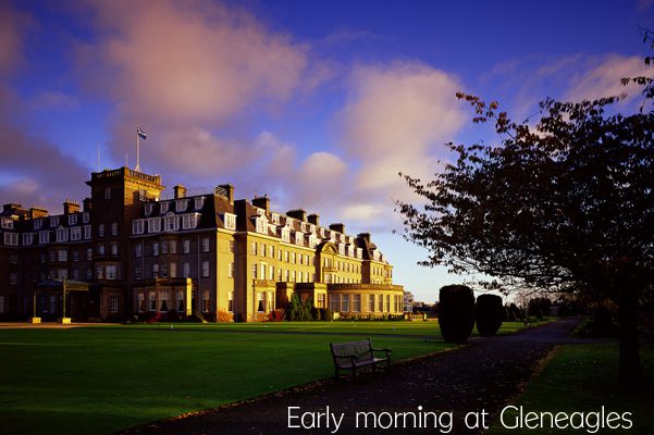 The Gleneagles Hotel, Perthshire, Scotland. Golf Planet Holidays