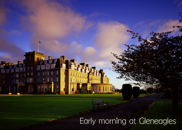 The Gleneagles Hotel, Perthshire, Scotland. Golf Planet Holidays