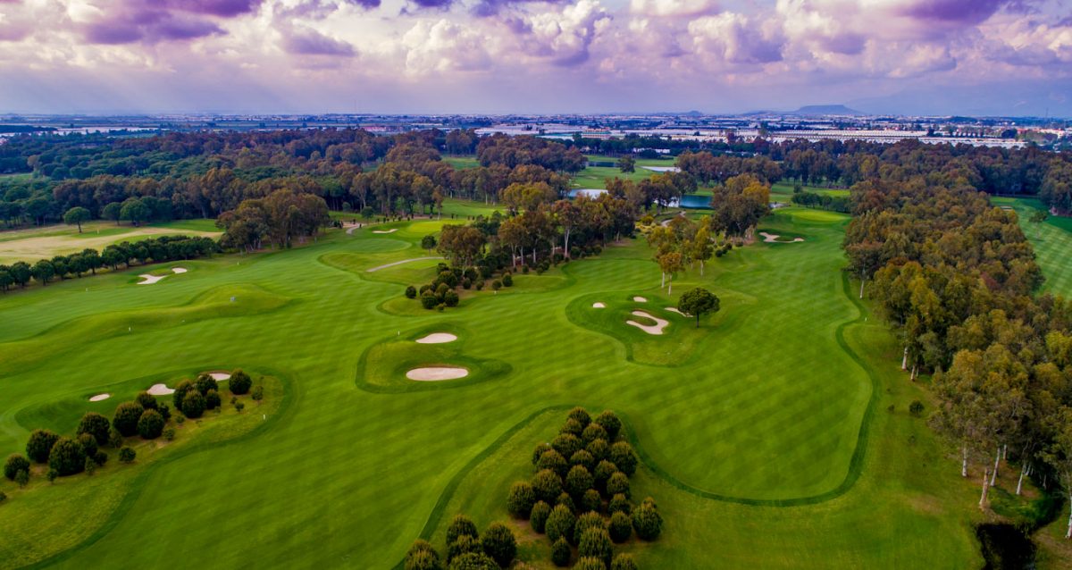 Fly over Antalya Golf Club, Belek, Turkey