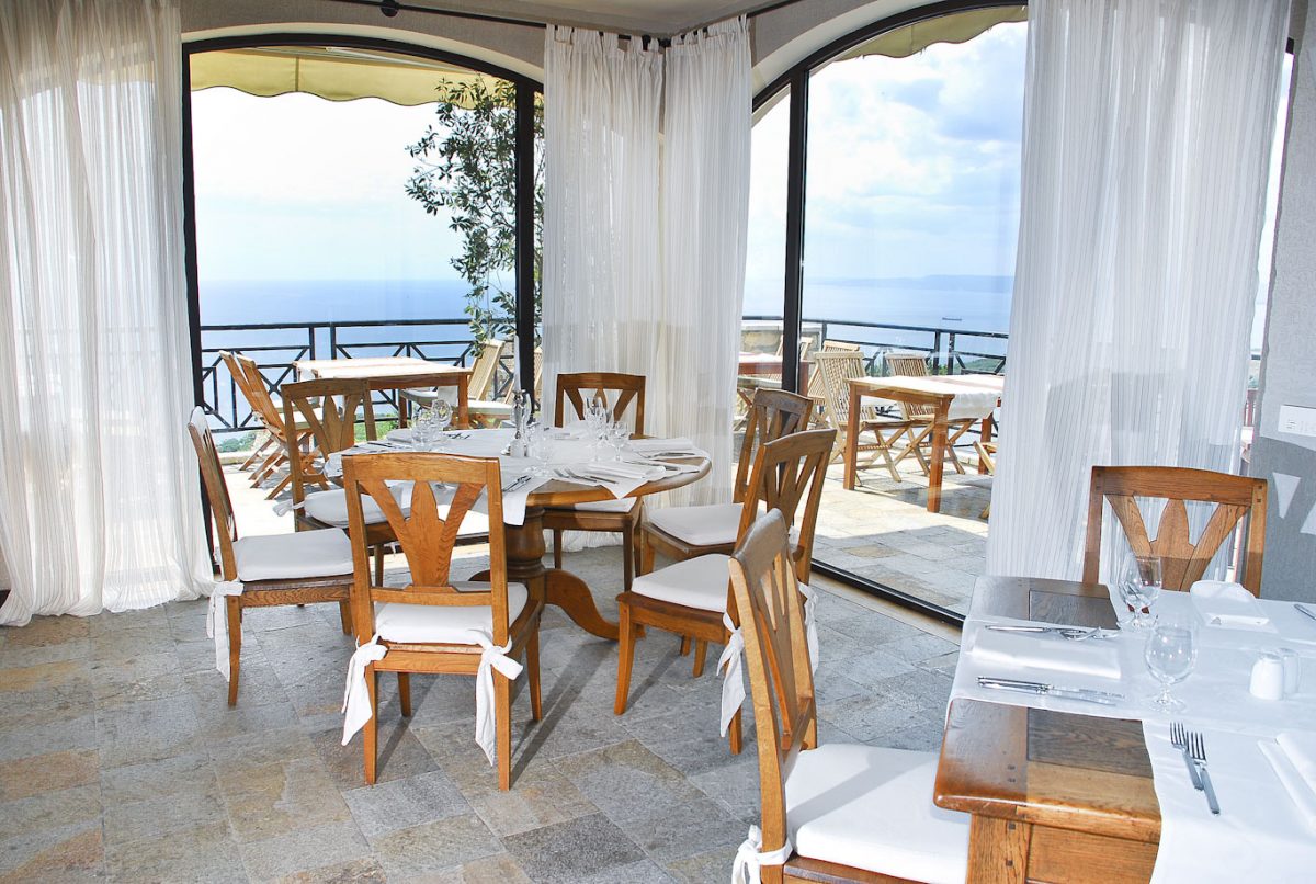 The clubhouse restaurant at BlackSeaRama Golf Resort, Cape Kaliakra, Bulgaria