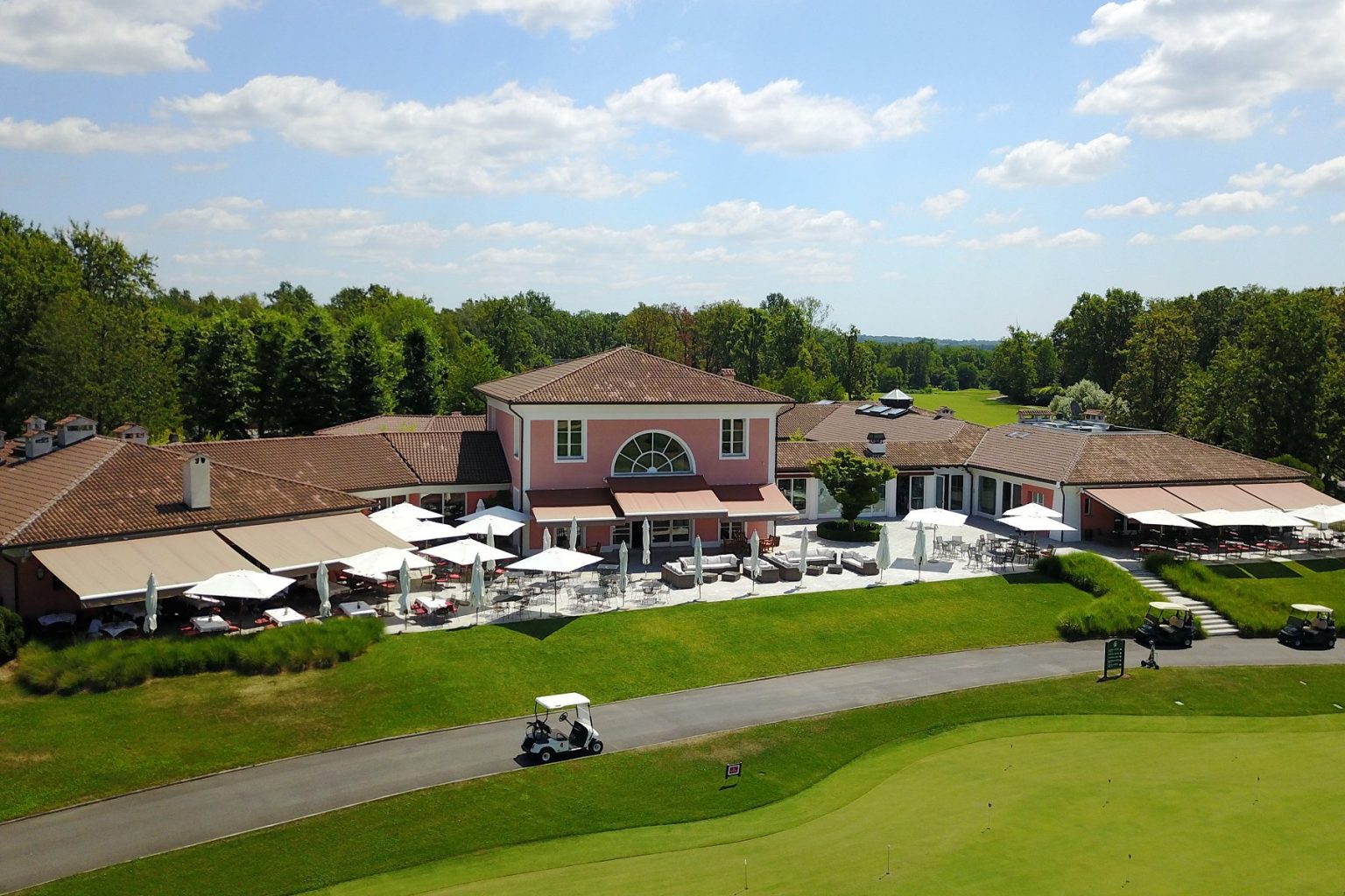 Overview of La Bogogno Golf Resort, Northern Italy