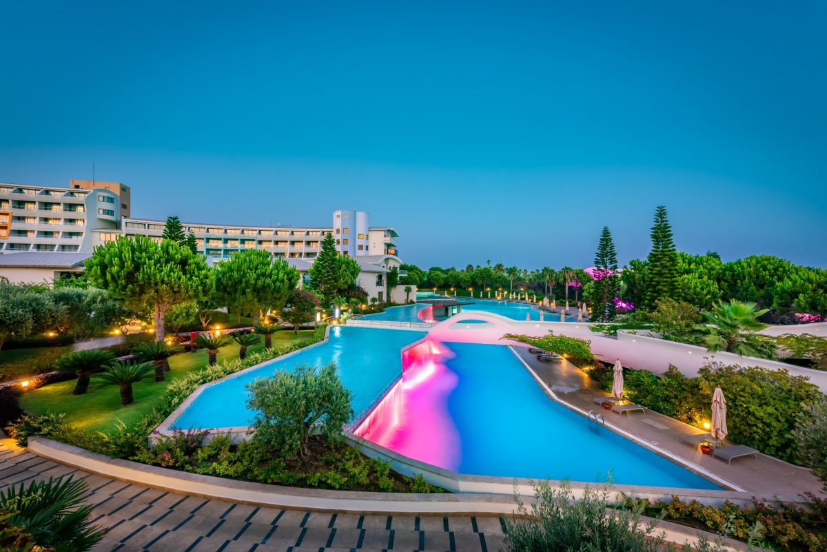 Main view of Cornelia Diamond Golf Resort, Belek, Turkey