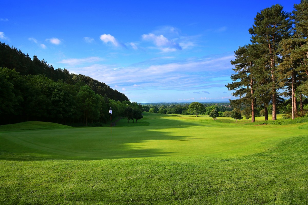 The 14th hole at Carden Park Hotel, Cheshire, England