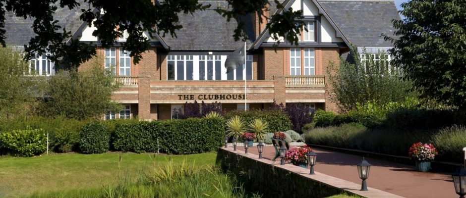 The clubhouse at Carden Park Hotel, Cheshire, England