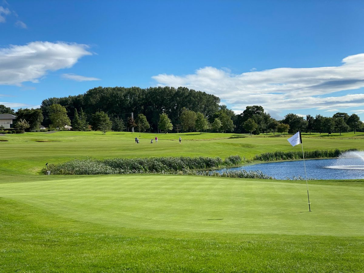 On the course at Carden Park Hotel, Cheshire, England