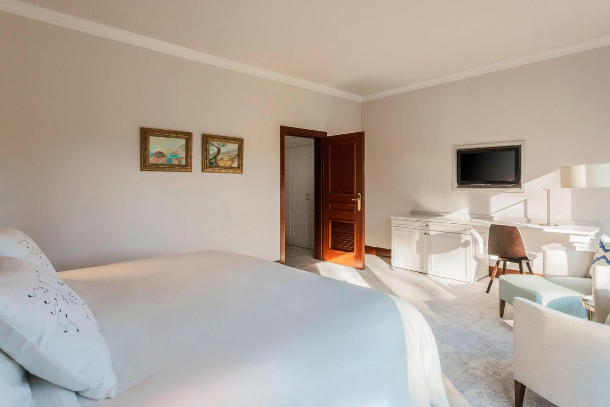 A Classic bedroom at Castillo Hotel Son Vida, Mallorca