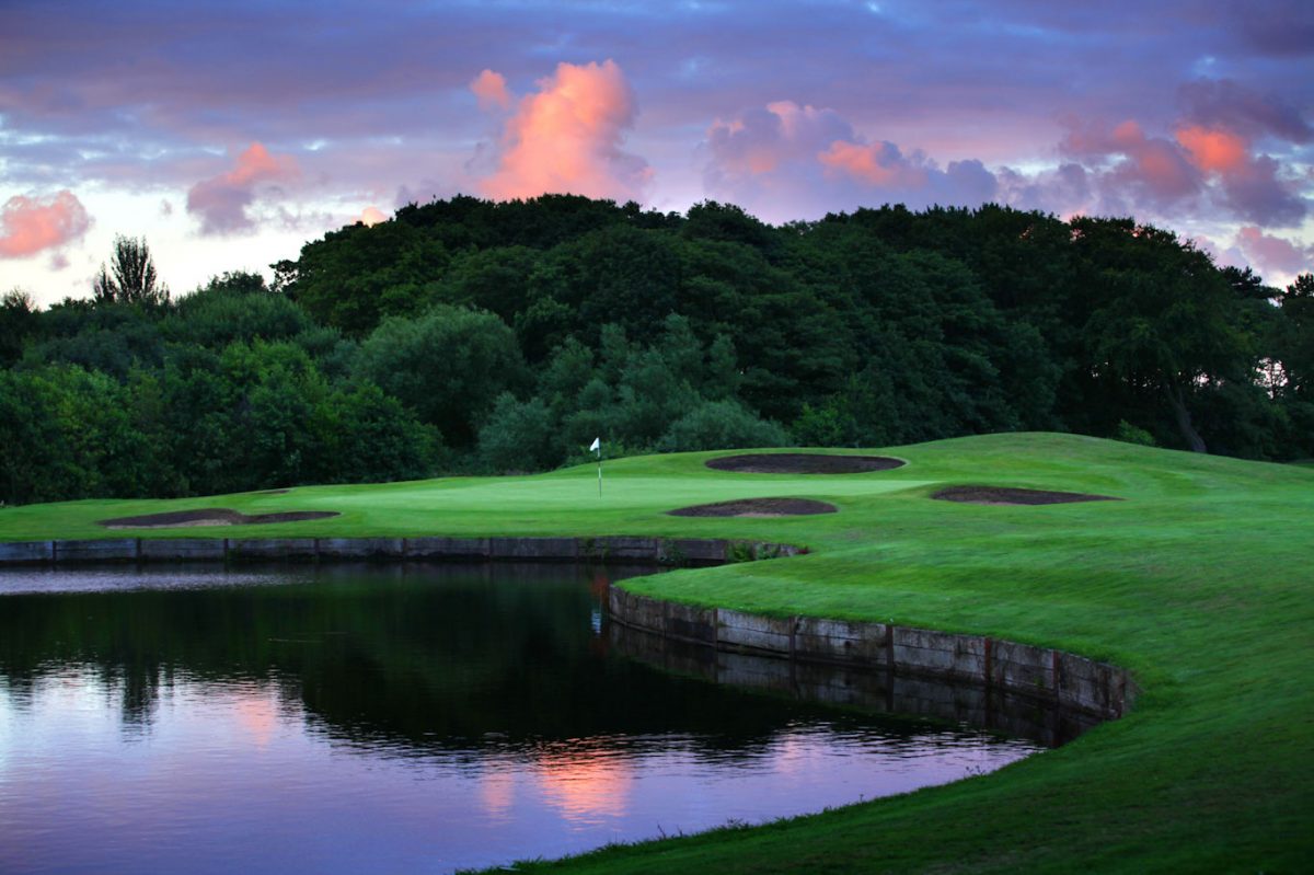 The 17th hole at Formby Hotel Golf Resort and Spa, England