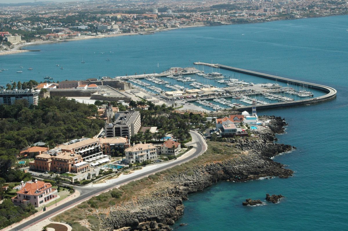 The marina at Cascais is not far from Grande Real Villa Italia Hotel, Cascais, Portugal