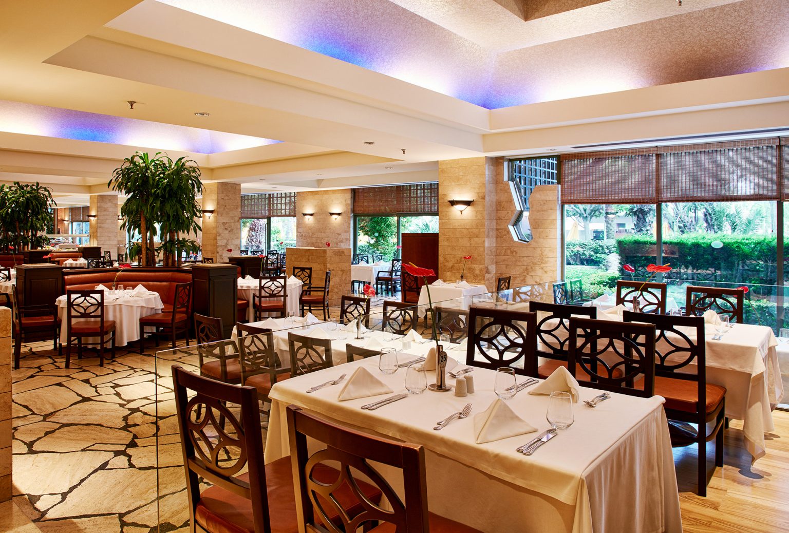 Dining at Gloria Golf Resort, Belek, Turkey