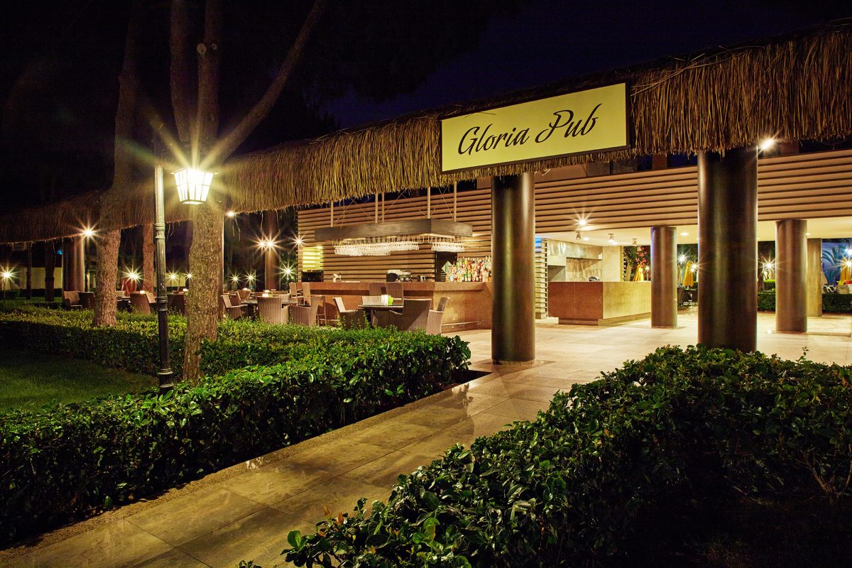 The Gloria Pub at Gloria Golf Resort, Belek, Turkey